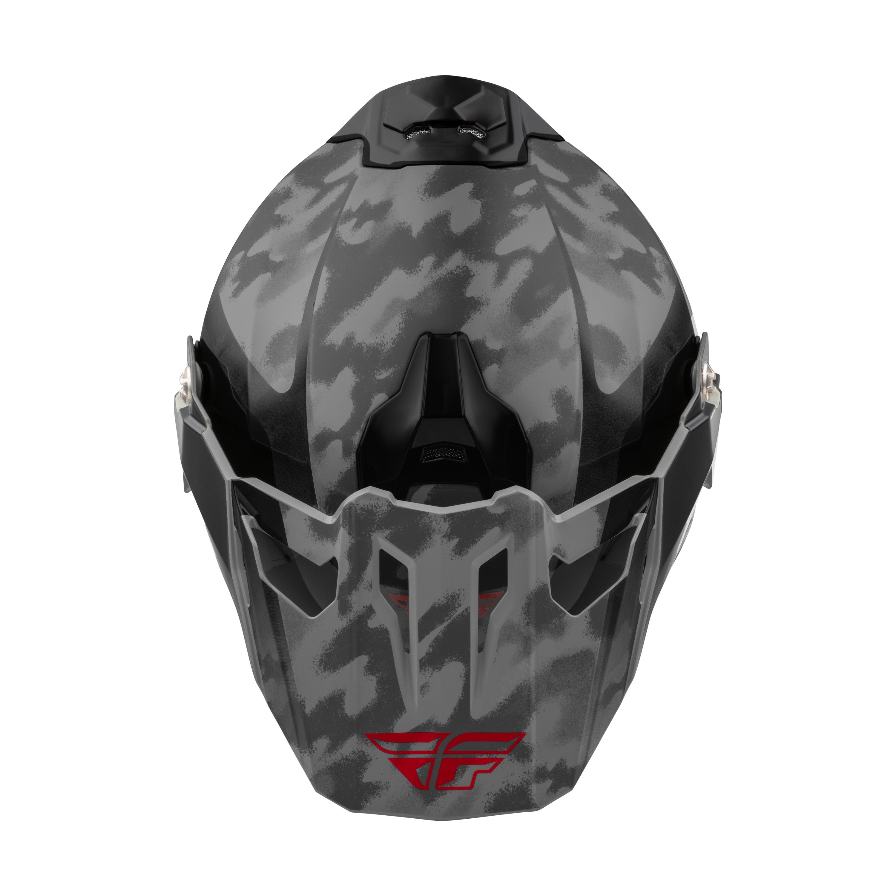 TREKKER PULSE HELMET BLACK CAMO/RED LG - 73-7025L-2