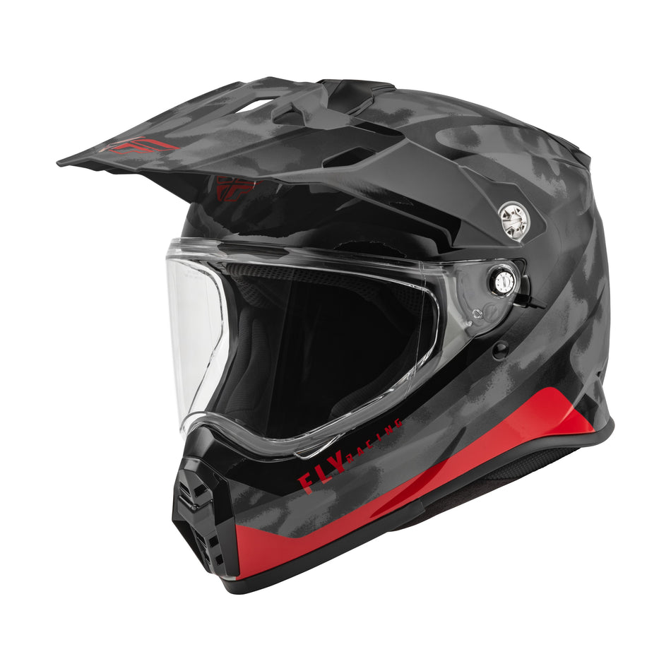 TREKKER PULSE HELMET BLACK CAMO/RED XL - 73-7025X