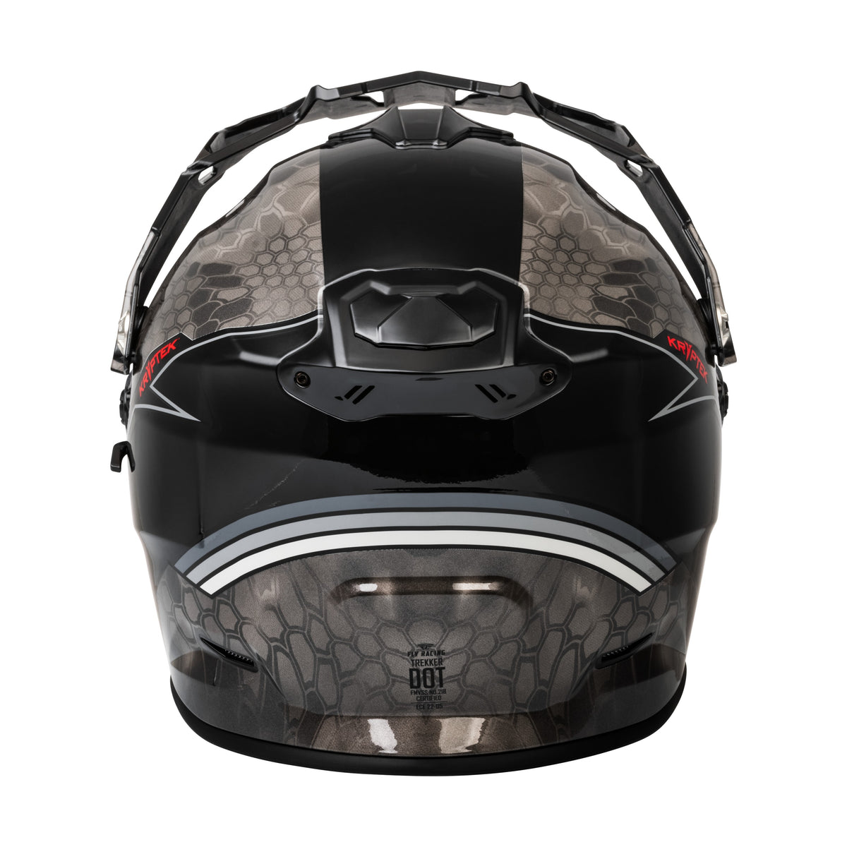 TREKKER KRYPTEK CONCEAL HELMET BLACK/GREY/WHITE LG - 73-7027L-1