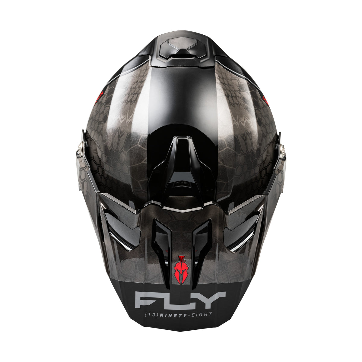 TREKKER KRYPTEK CONCEAL HELMET BLACK/GREY/WHITE LG - 73-7027L-2