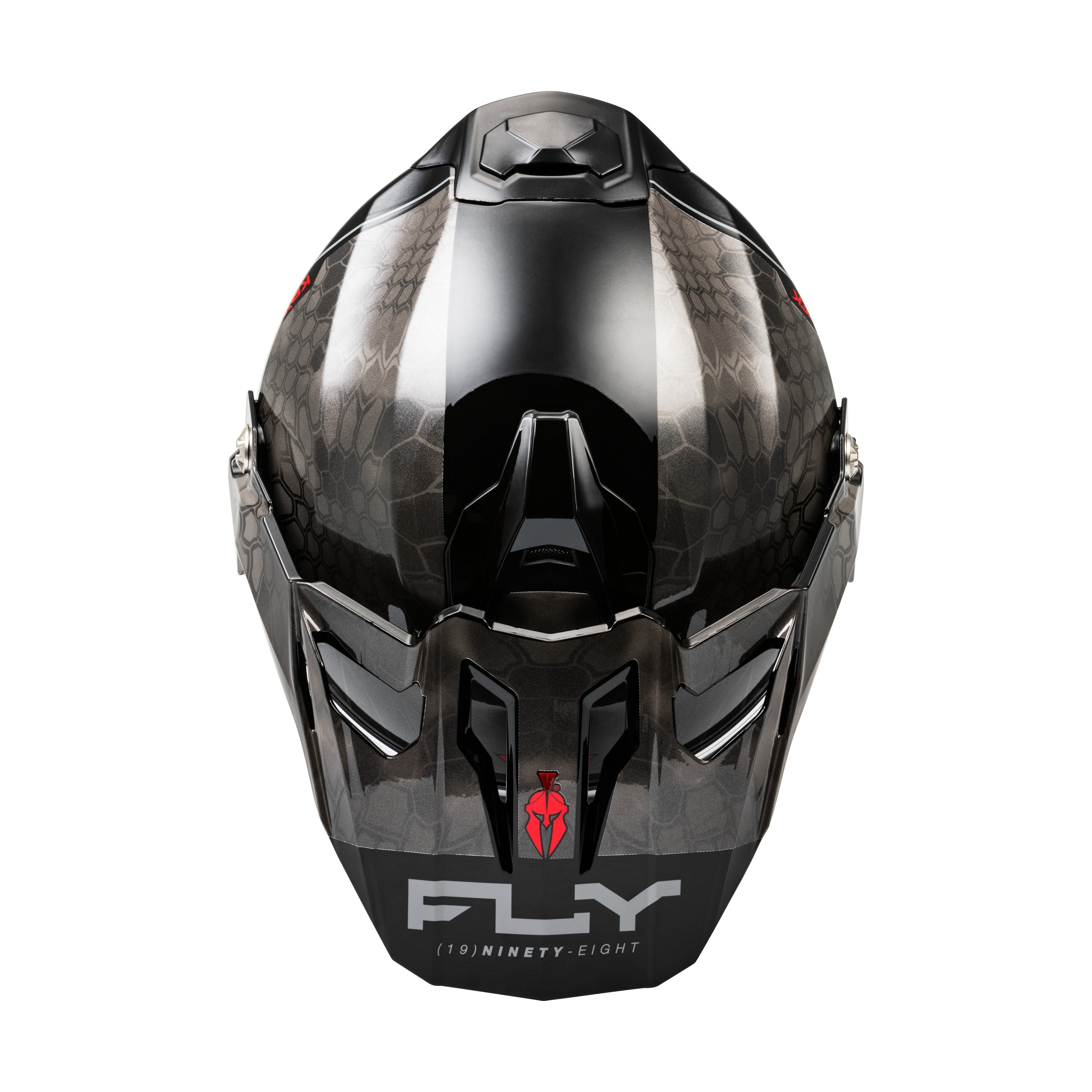 TREKKER KRYPTEK CONCEAL HELMET BLACK/GREY/WHITE LG - 73-7027L-2