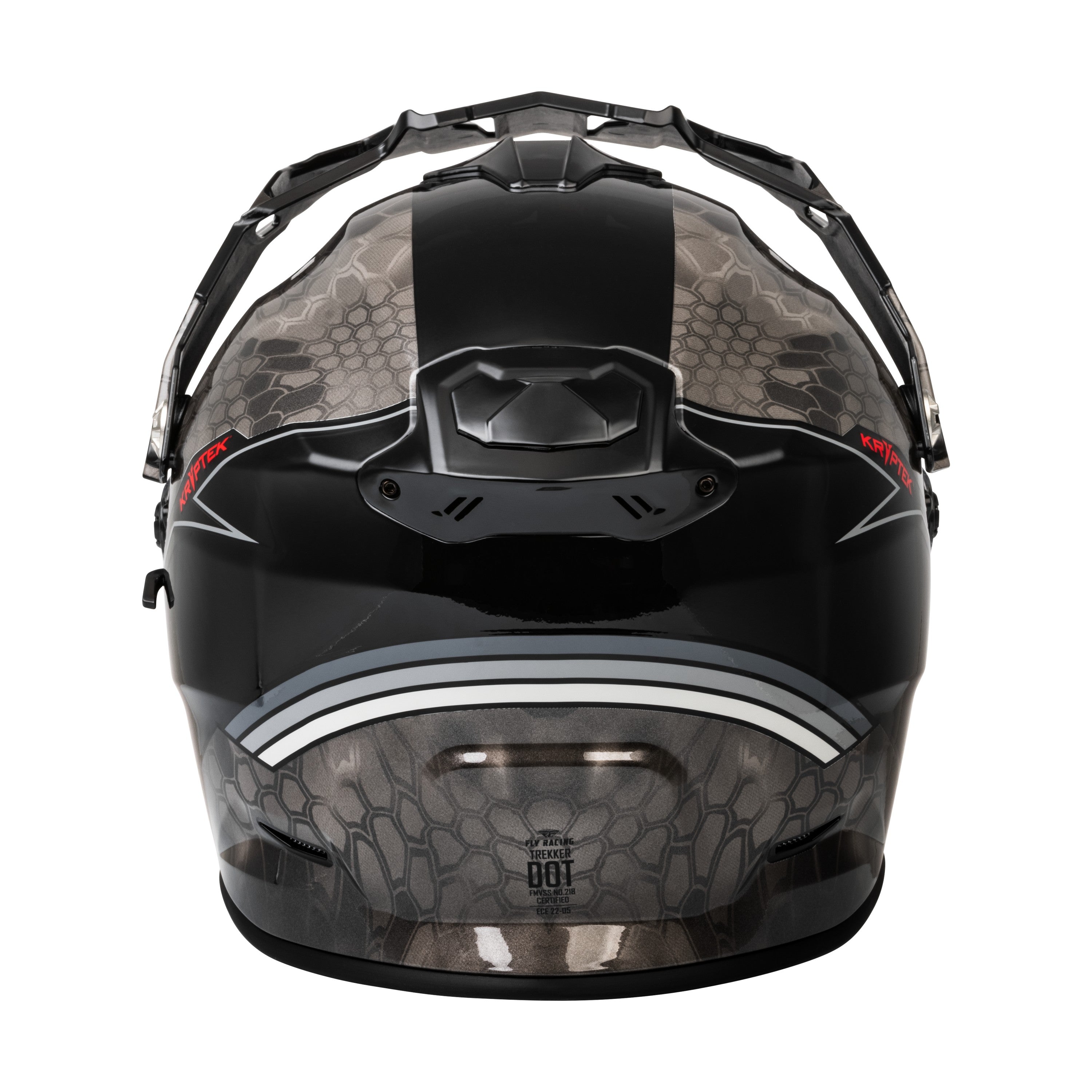 TREKKER KRYPTEK CONCEAL HELMET BLACK/GREY/WHITE XL - 73-7027X-1