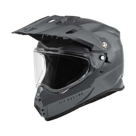 TREKKER SOLID HELMET GREY MD - 73-7035M