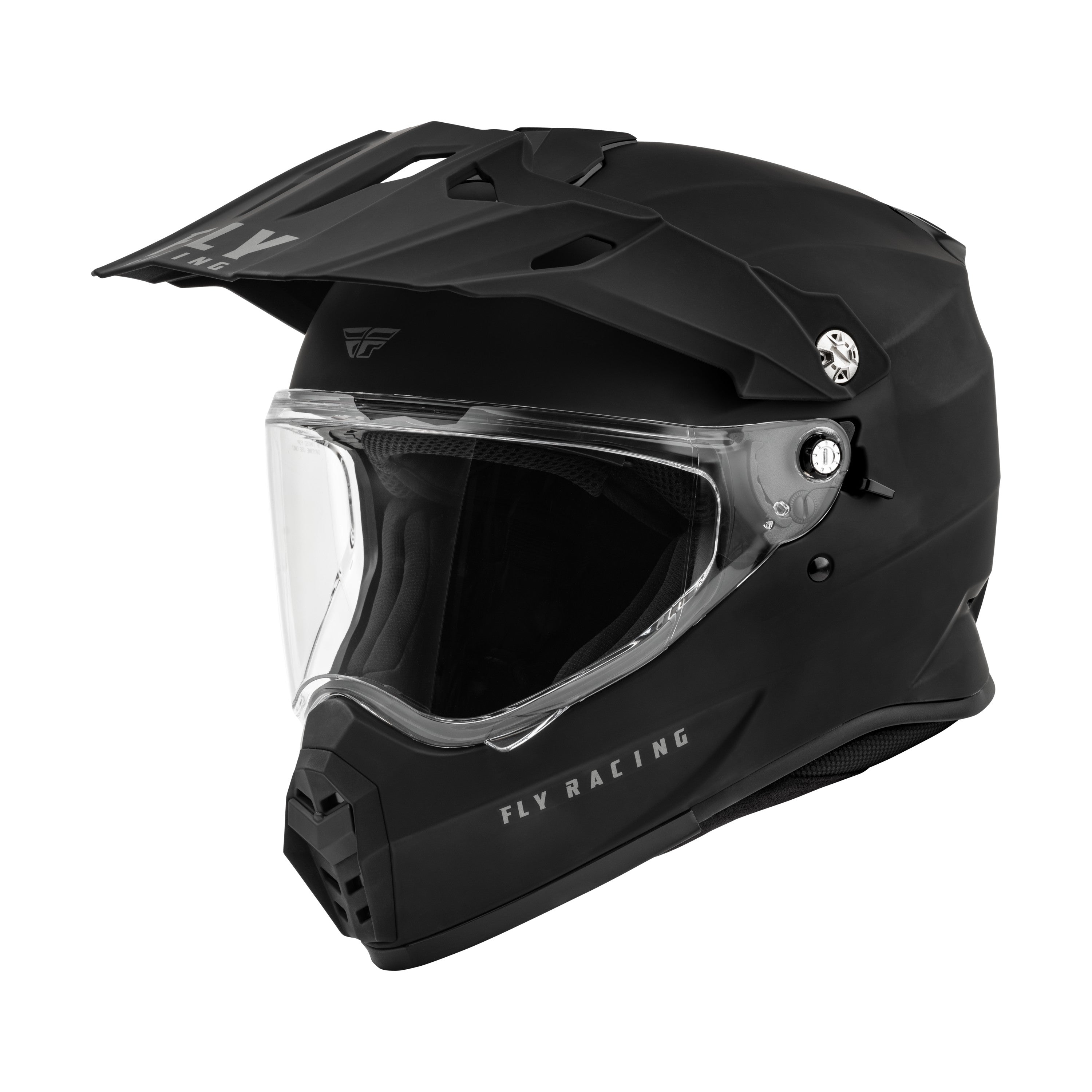 TREKKER SOLID HELMET MATTE BLACK LG - 73-7036L