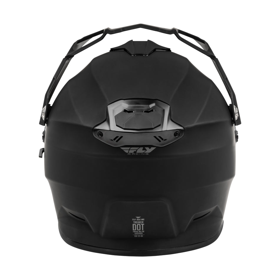 TREKKER SOLID HELMET MATTE BLACK MD - 73-7036M-1