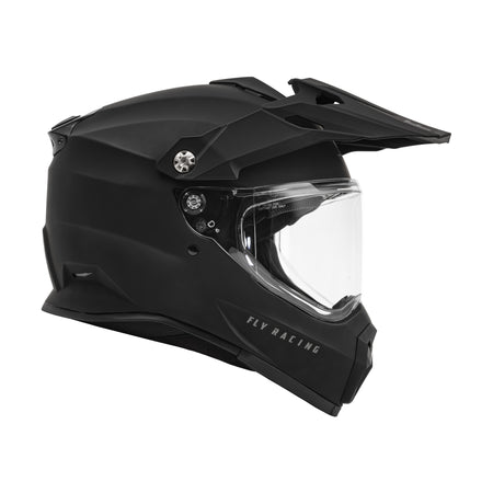 TREKKER SOLID HELMET MATTE BLACK MD - 73-7036M-3