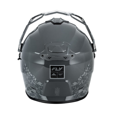 FLY TREKKER GRANITE HELMET GREY/GREY MD - 73-7042M-1