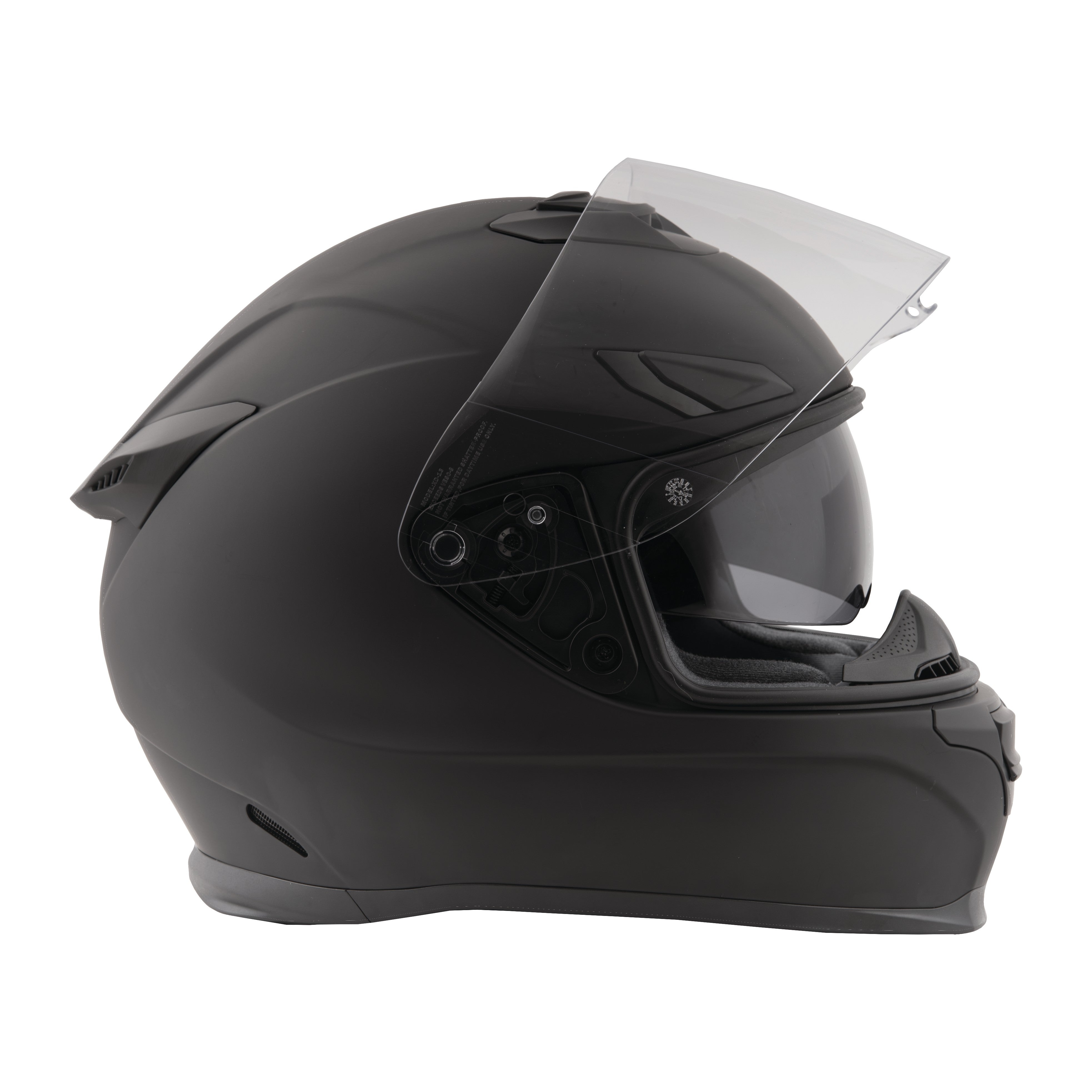 SENTINEL SOLID HELMET MATTE BLACK MD - 73-8323M-1