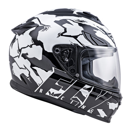 SENTINEL AMBUSH HELMET CAMO/BLACK/WHITE MD - 73-8329M-3