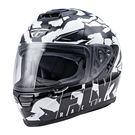 SENTINEL AMBUSH HELMET CAMO/BLACK/WHITE MD - 73-8329M