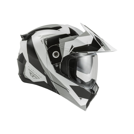 ODYSSEY SUMMIT HELMET BLACK/WHITE/GREY LG - 73-8334L-3