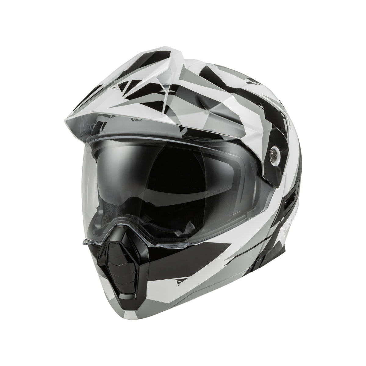 ODYSSEY SUMMIT HELMET BLACK/WHITE/GREY LG - 73-8334L
