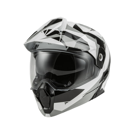 ODYSSEY SUMMIT HELMET BLACK/WHITE/GREY LG - 73-8334L