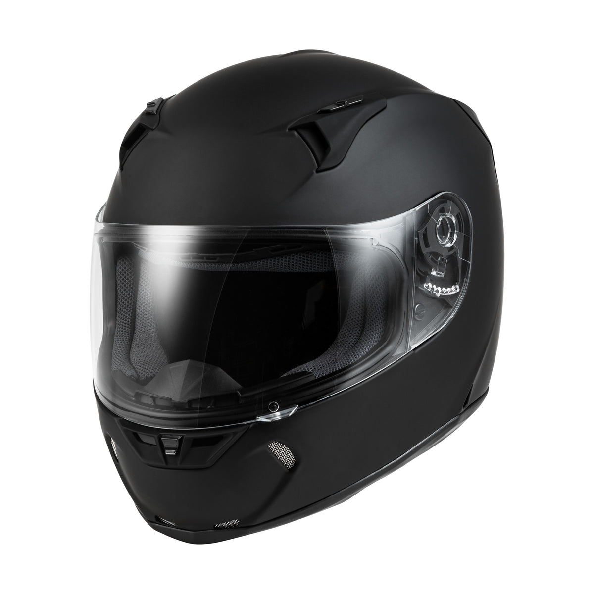 REVOLT SOLID HELMET ECE MATTE BLACK 2X - 73-83522X