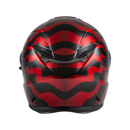 SENTINEL VENOM HELMET RED/BLACK MD - 73-8393M-1