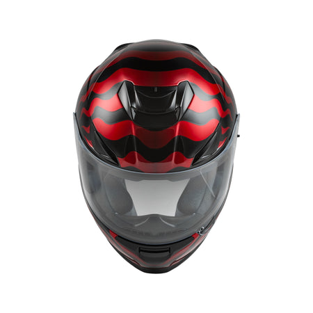 SENTINEL VENOM HELMET RED/BLACK MD - 73-8393M-2