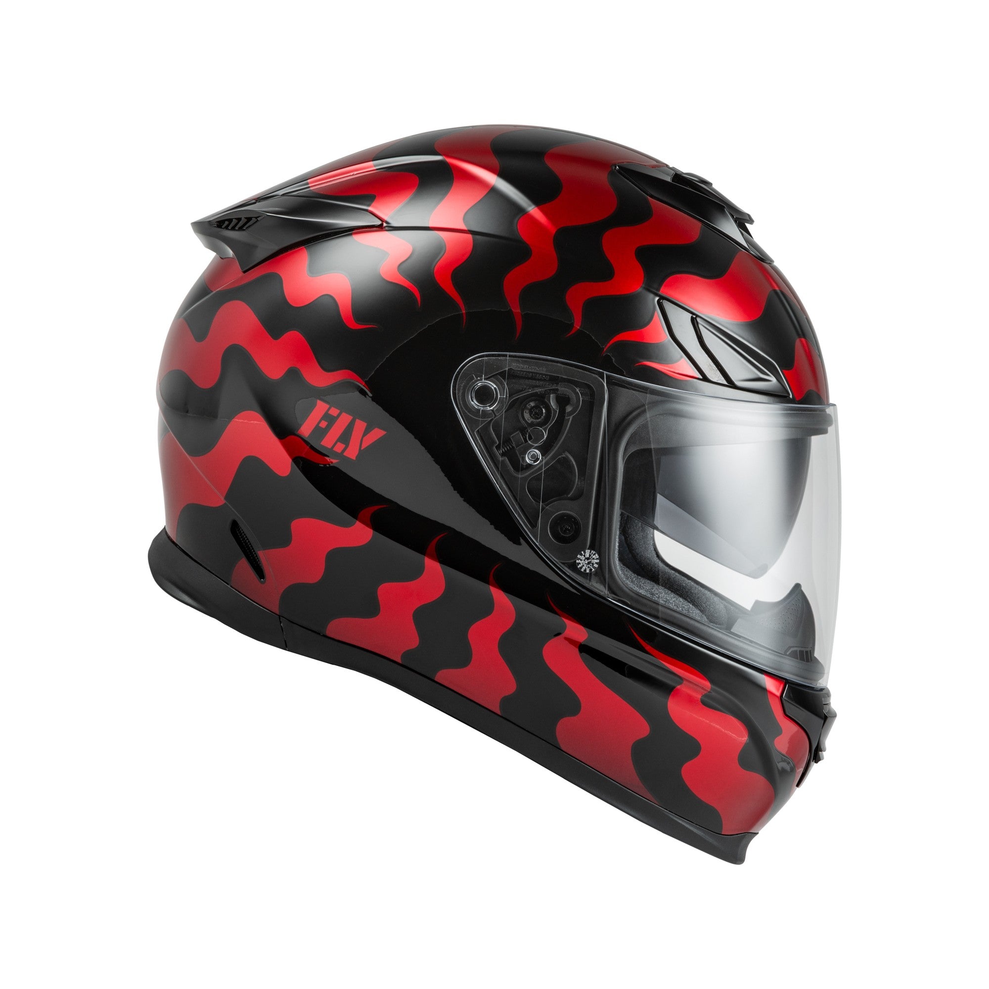 SENTINEL VENOM HELMET RED/BLACK MD - 73-8393M-3