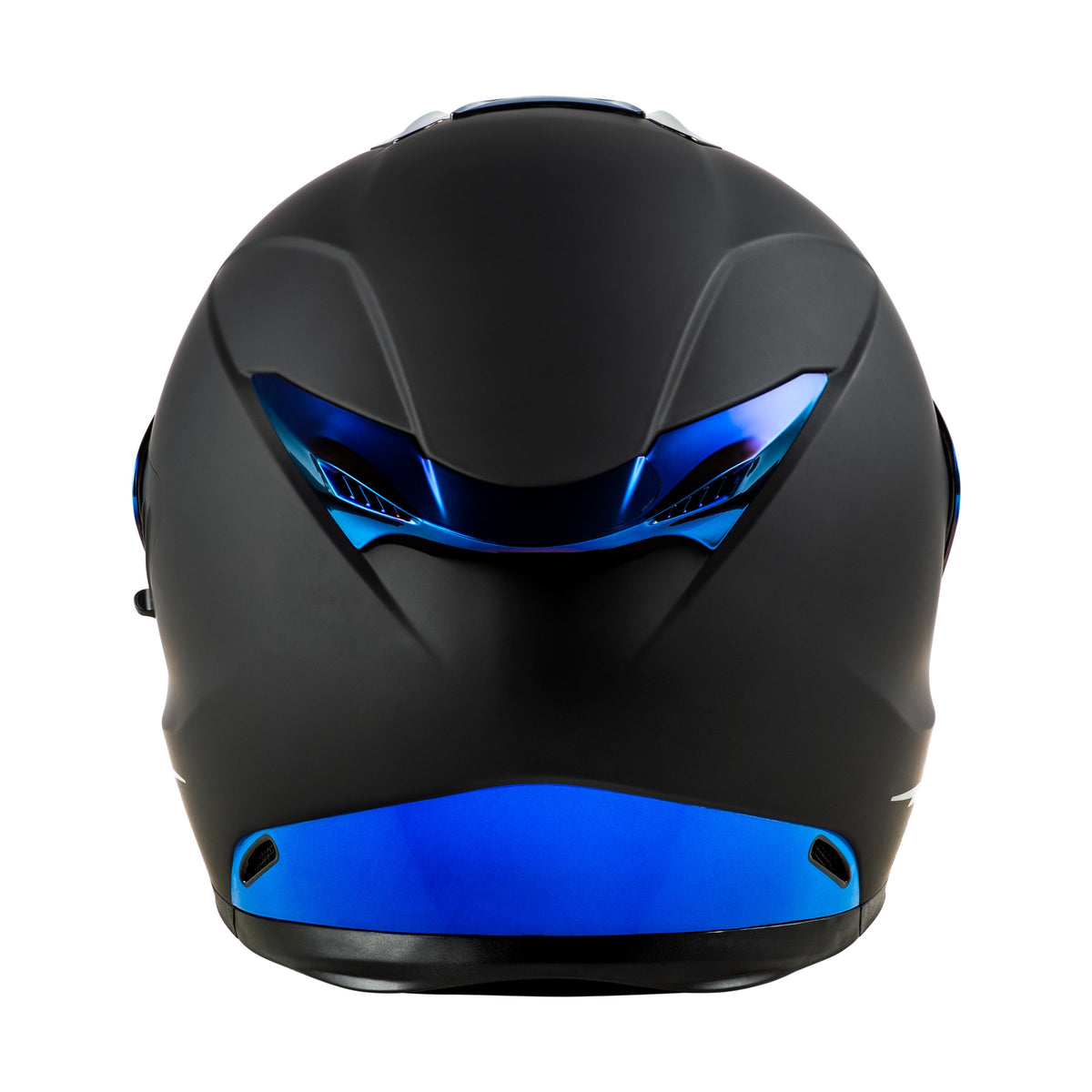 SENTINEL RECON HELMET MATTE BLACK/BLUE CHROME MD - 73-8428M-1