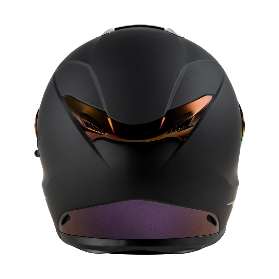 SENTINEL RECON HELMET MATTE BLACK/PURPLE CHROME XL - 73-8429X-1