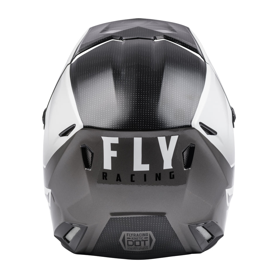 KINETIC STRAIGHT EDGE HELMET BLACK/WHITE SM - 73-8630S-1