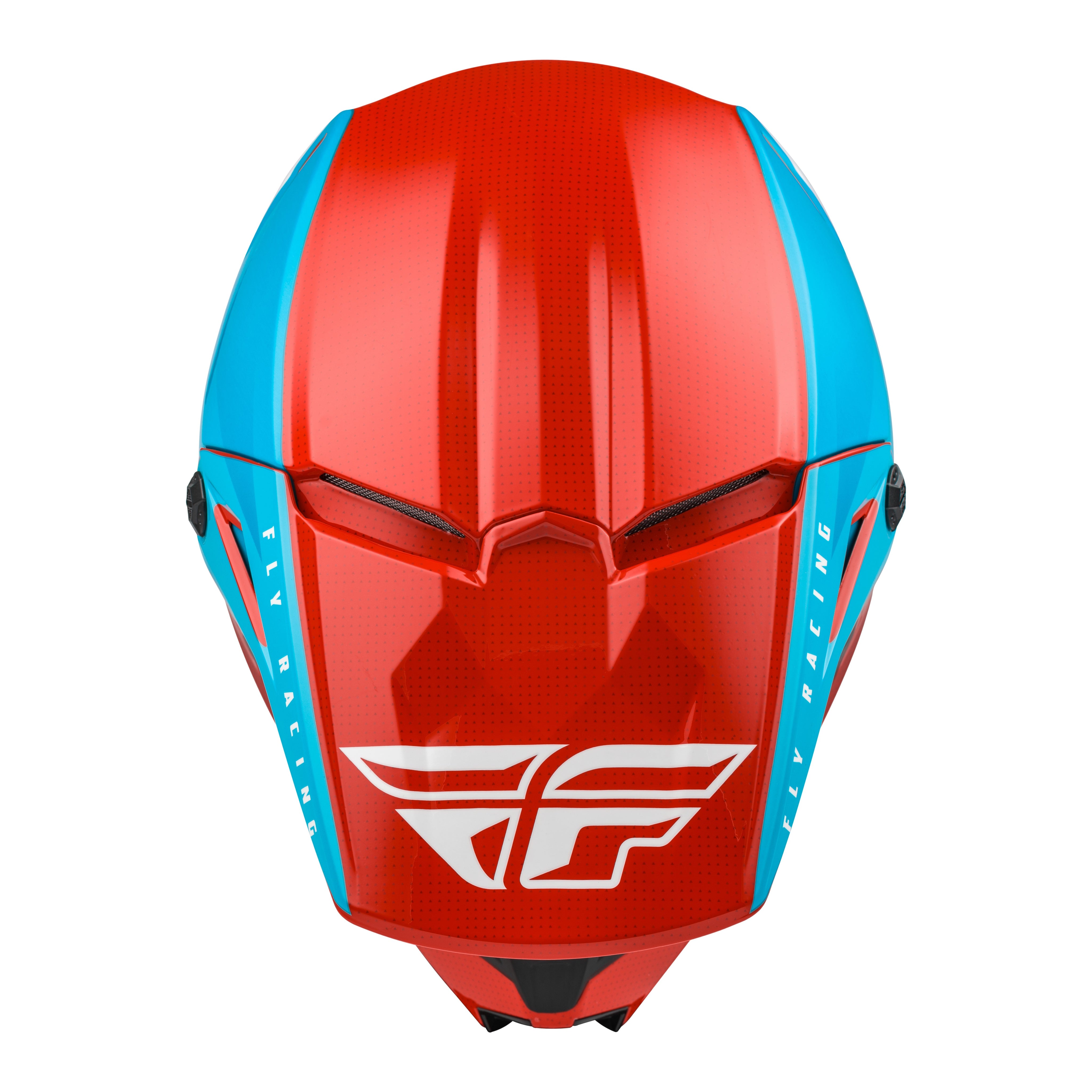 YOUTH KINETIC STRAIGHT EDGE HELMET RED/WHITE/BLUE YS - 73-8632YS-2