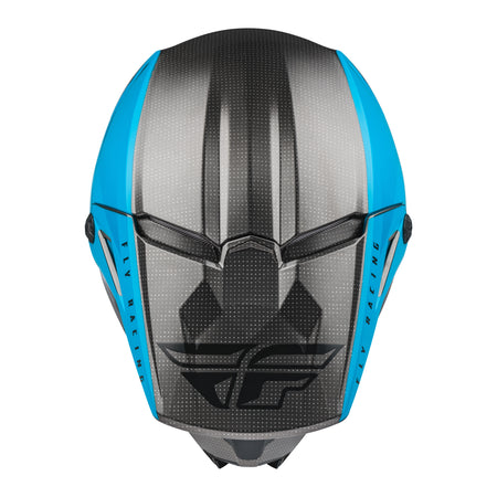 YOUTH KINETIC STRAIGHT EDGE HELMET BLUE/GREY/BLACK YS - 73-8633YS-2