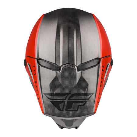 YOUTH KINETIC STRAIGHT EDGE HELMET RED/BLACK/GREY YM - 73-8635YM-2