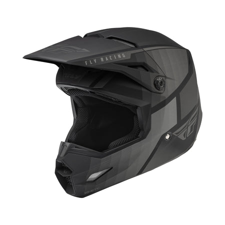 KINETIC DRIFT HELMET MATTE BLACK/CHARCOAL 2X - 73-86402X