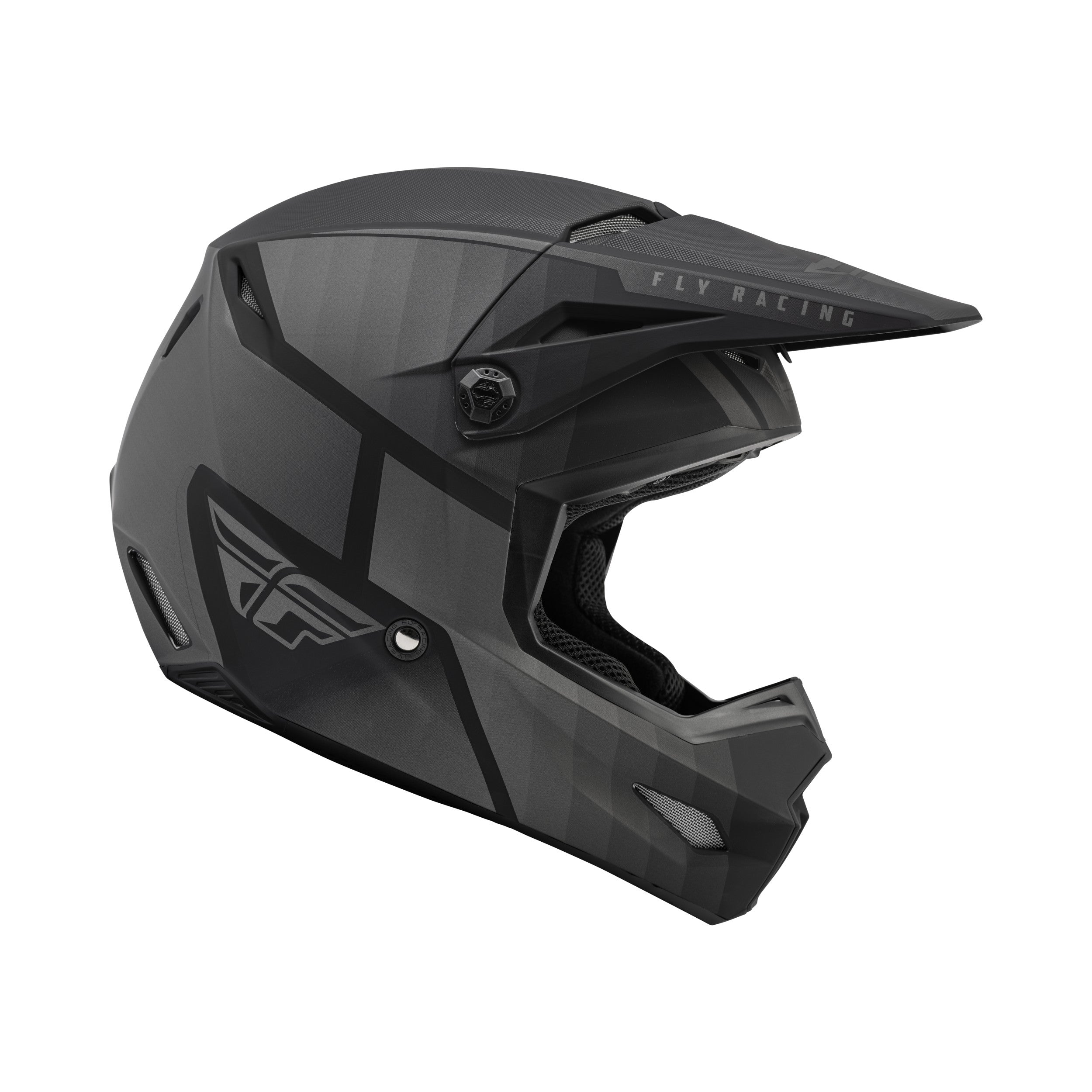 KINETIC DRIFT HELMET MATTE BLACK/CHARCOAL MD - 73-8640M-3