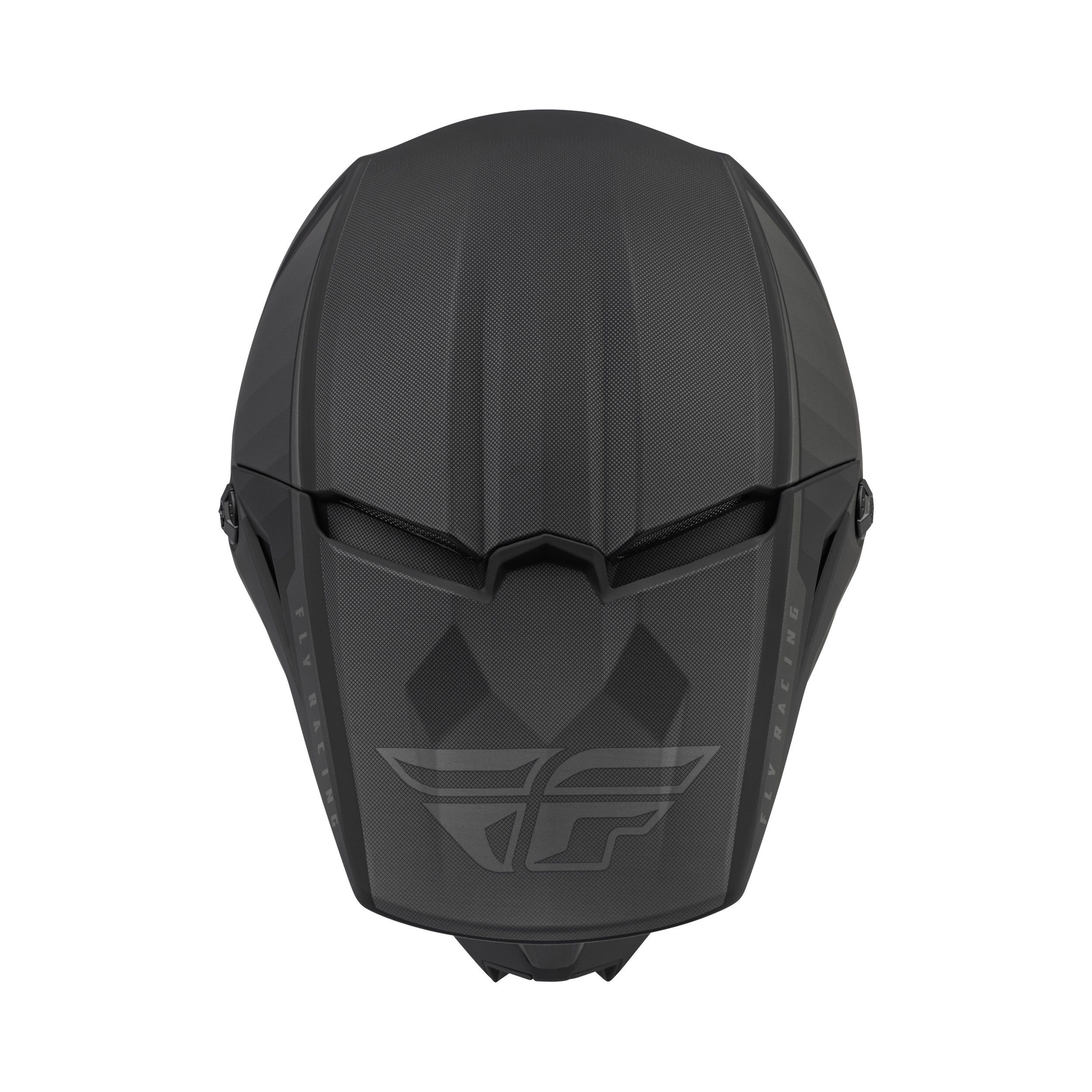 YOUTH KINETIC DRIFT HELMET MATTE BLACK/CHARCOAL YL - 73-8640YL-2