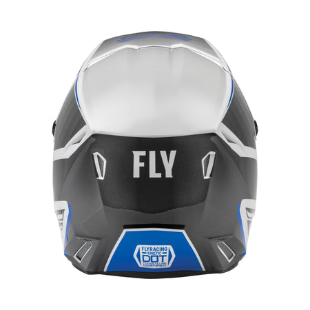 KINETIC DRIFT HELMET BLUE/CHARCOAL/WHITE MD - 73-8641M-1