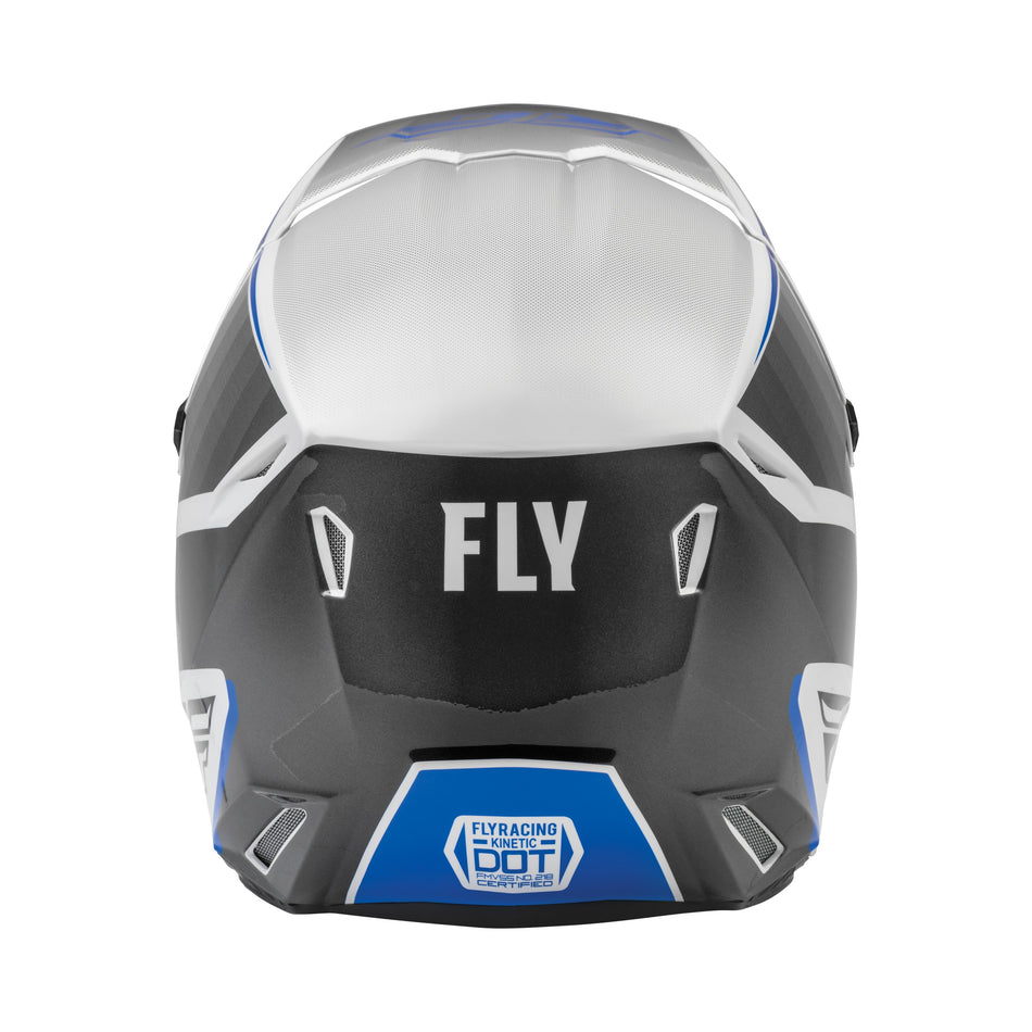 YOUTH KINETIC DRIFT HELMET BLUE/CHARCOAL/WHITE YS - 73-8641YS-1