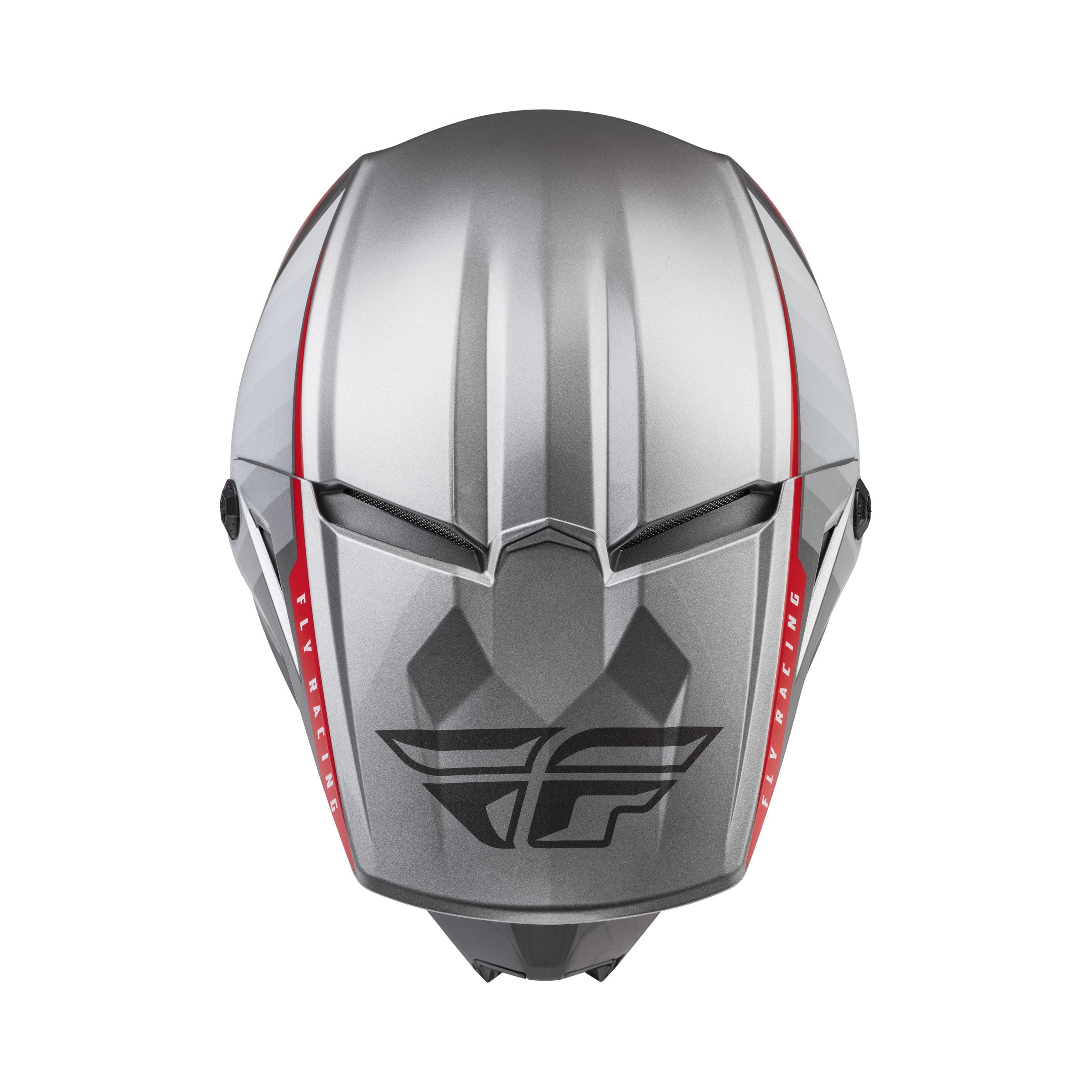 KINETIC DRIFT HELMET CHARCOAL/LIGHT GREY/RED LG - 73-8643L-2