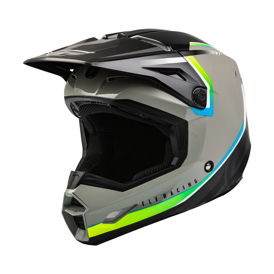 KINETIC VISION HELMET GREY/BLACK LG - 73-8650L