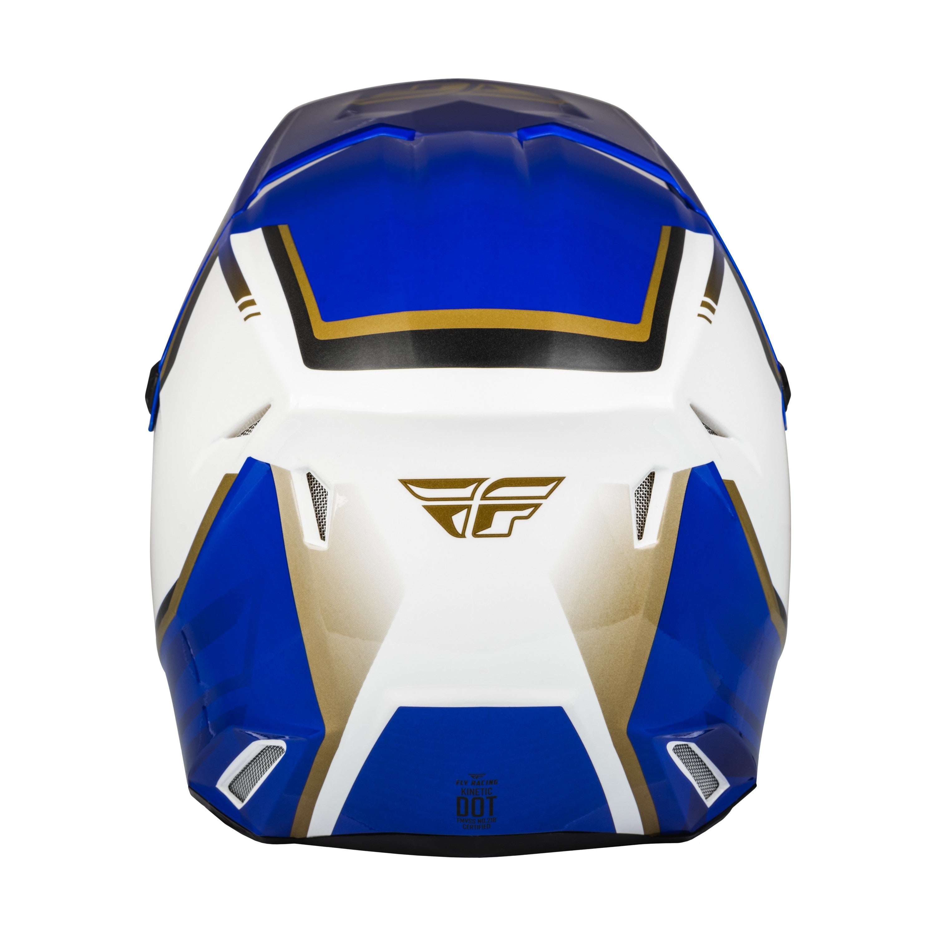 KINETIC VISION HELMET WHITE/BLUE MD - 73-8654M-1