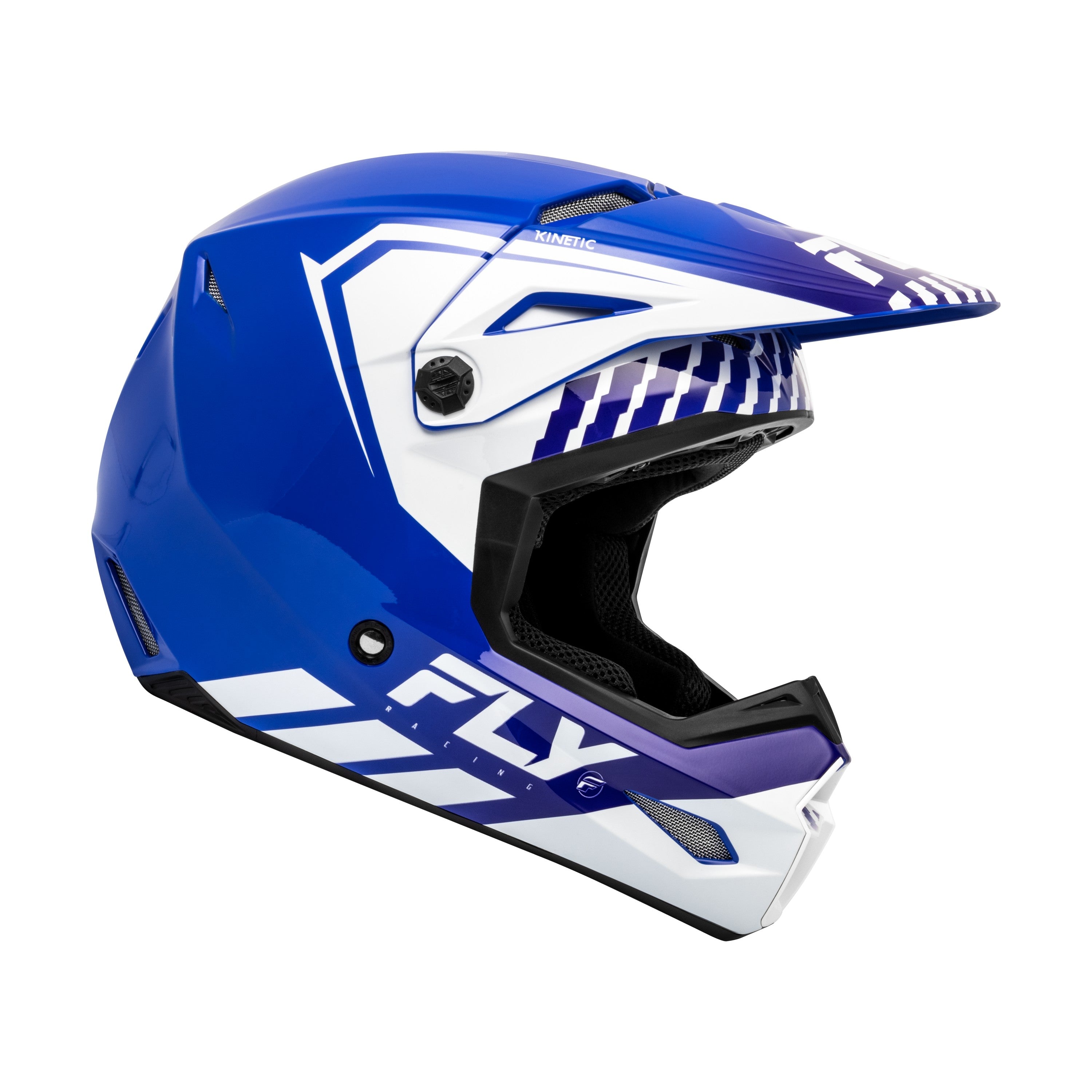 KINETIC MENACE HELMET BLUE/WHITE XL - 73-8656X-3