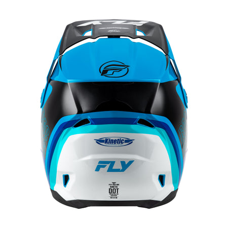 KINETIC RALLY HELMET BLUE/BLACK/WHITE 2X - 73-86602X-1