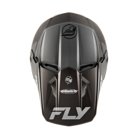 KINETIC RALLY HELMET MATTE GREY/BLACK/WHITE XL - 73-8662X-2