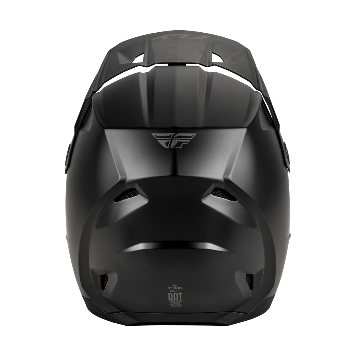 KINETIC SOLID HELMET MATTE BLACK SM - 73-8673S-1