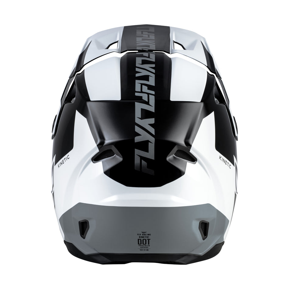 KINETIC CREST HELMET BLACK/WHITE/GREY 2X - 73-86742X-1