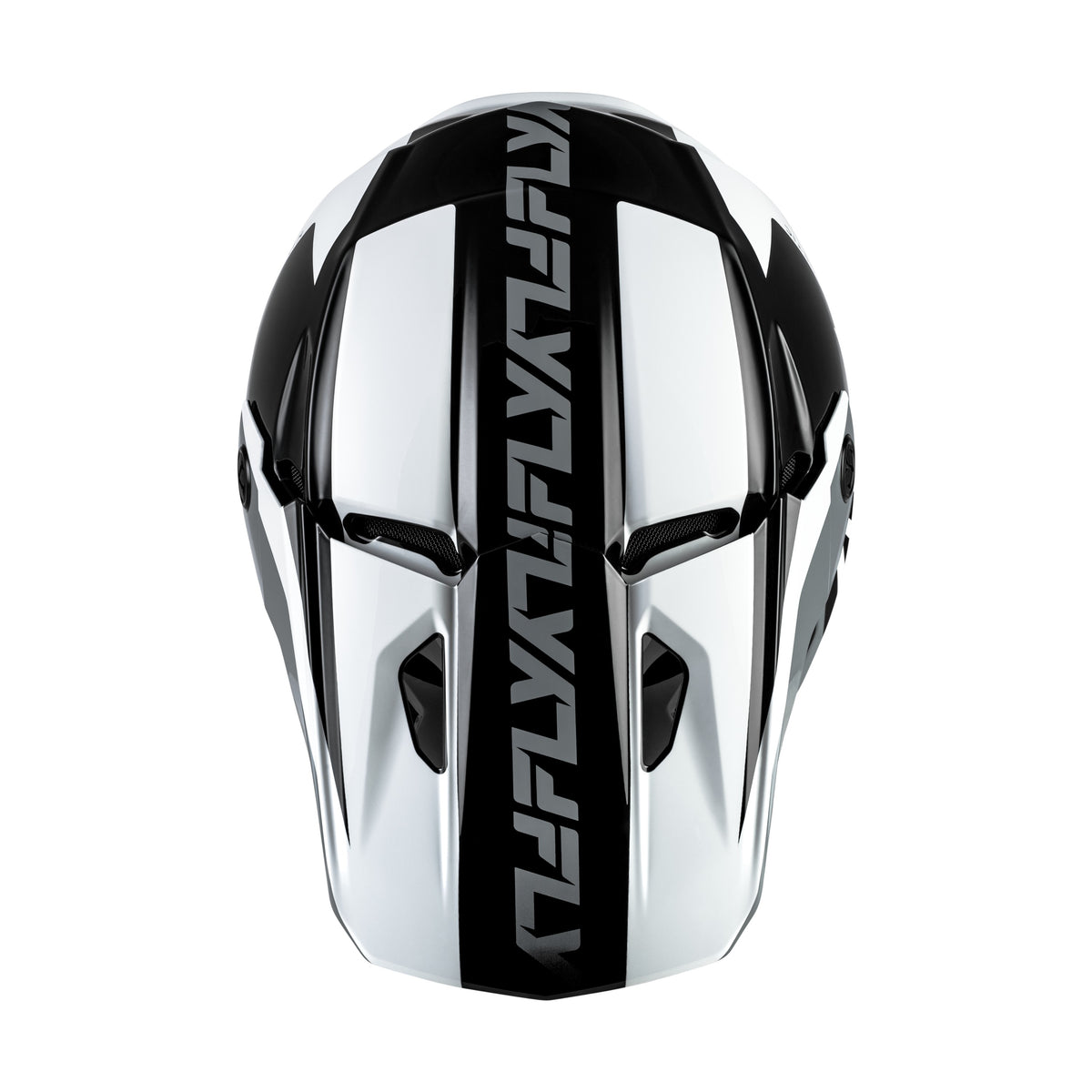 KINETIC CREST HELMET BLACK/WHITE/GREY SM - 73-8674S-2