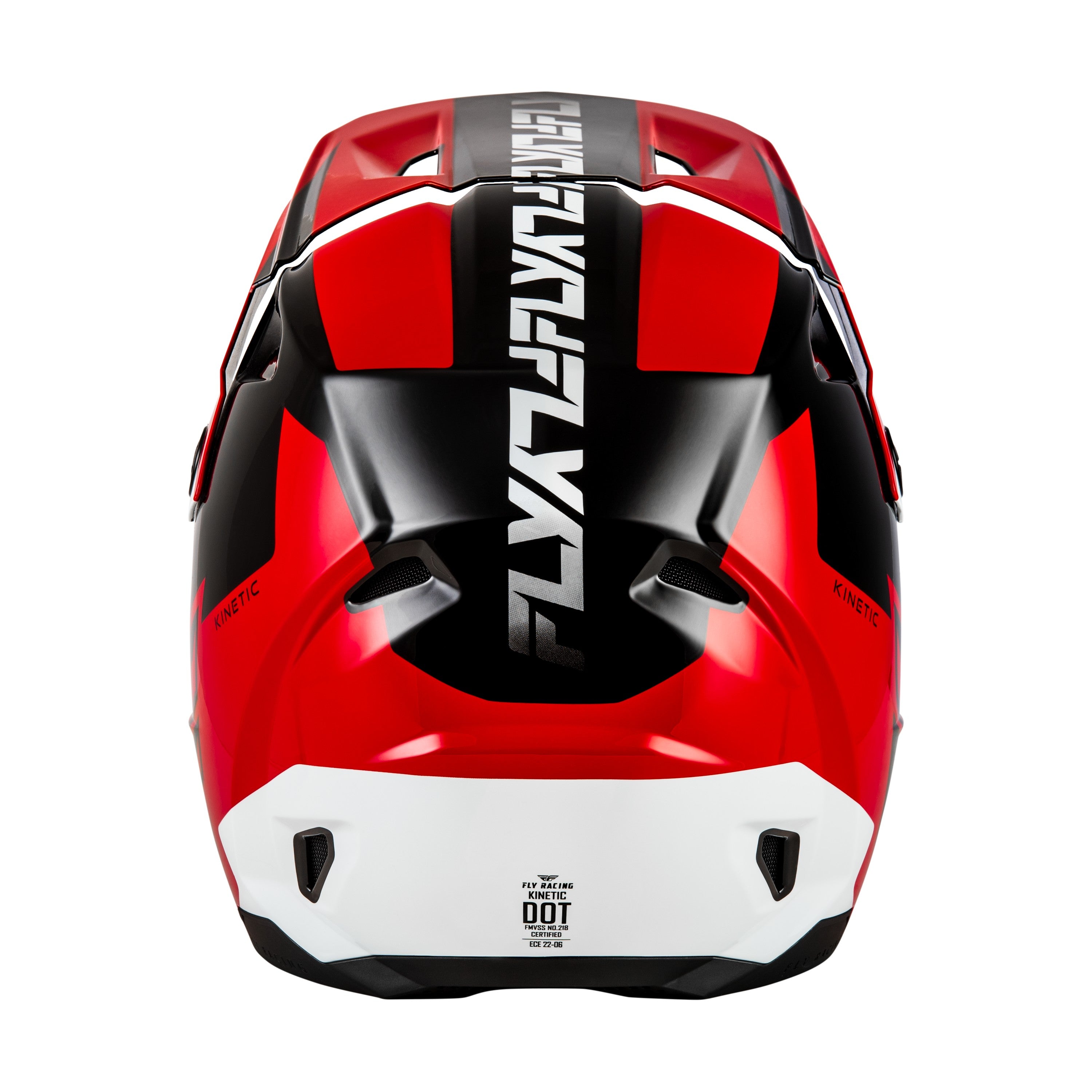 KINETIC CREST HELMET RED/BLACK/WHITE XS - 73-8675XS-1