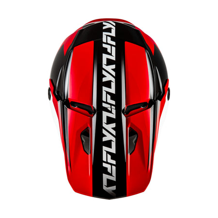 KINETIC CREST HELMET RED/BLACK/WHITE XS - 73-8675XS-2