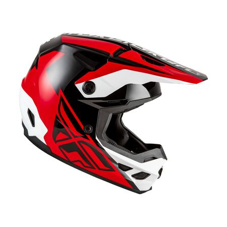 KINETIC CREST HELMET RED/BLACK/WHITE XS - 73-8675XS-3