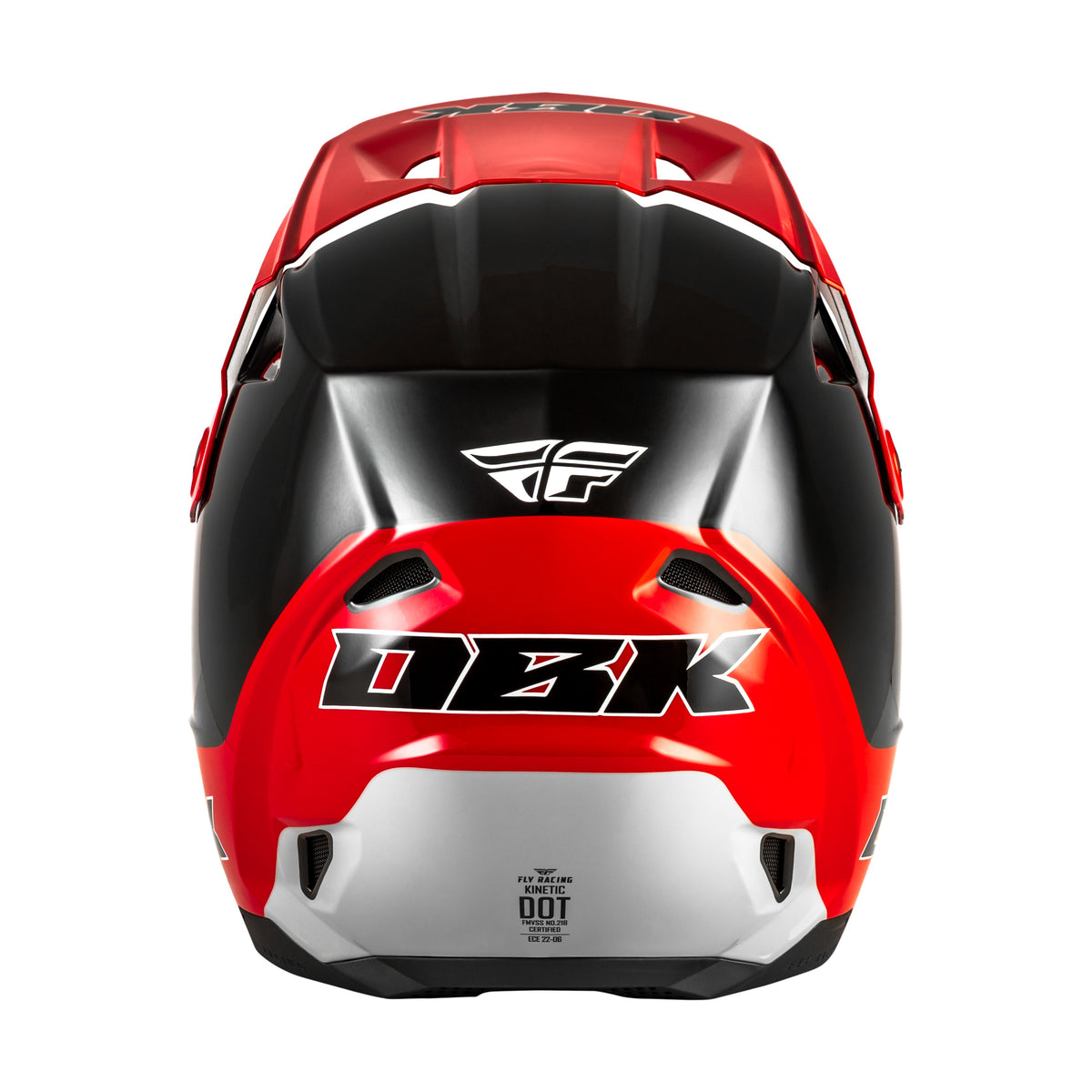 KINETIC DBK HELMET BLACK/RED/GREY SM - 73-8678S-1