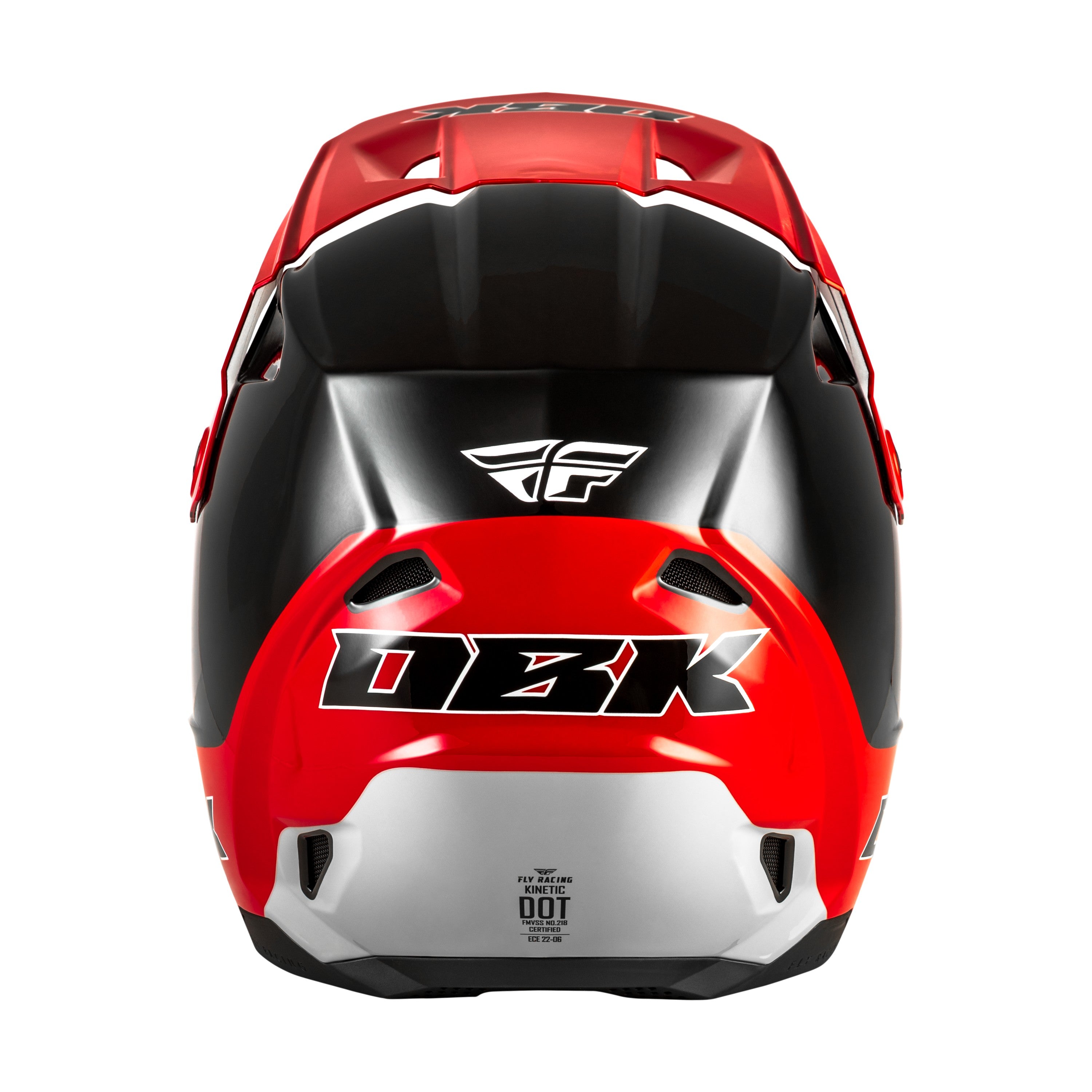KINETIC DBK HELMET BLACK/RED/GREY SM - 73-8678S-1