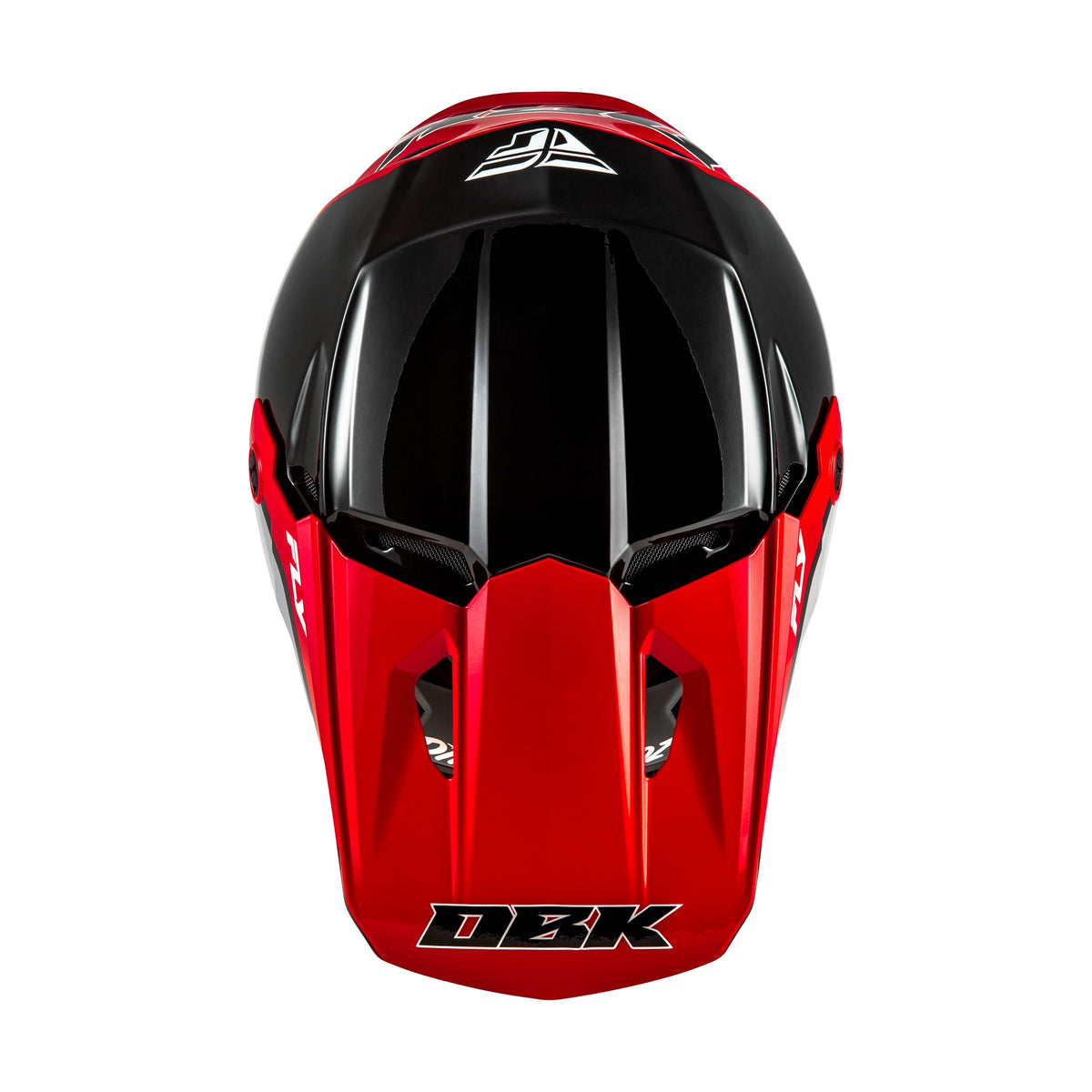 KINETIC DBK HELMET BLACK/RED/GREY SM - 73-8678S-2