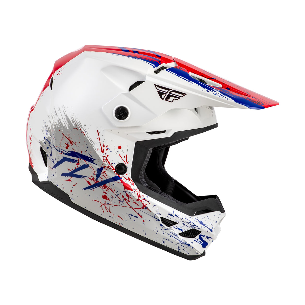 YOUTH KINETIC DRIP HELMET RED/WHITE/BLUE YM - 73-8681YM-3