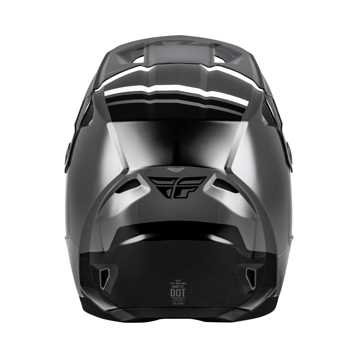 KINETIC VERDICT HELMET GREY/BLACK/WHITE MD - 73-8720M-1