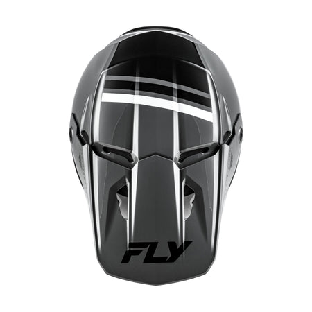 KINETIC VERDICT HELMET GREY/BLACK/WHITE XL - 73-8720X-2